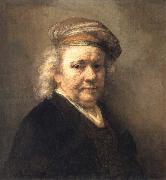 REMBRANDT Harmenszoon van Rijn Self-Portrait painting